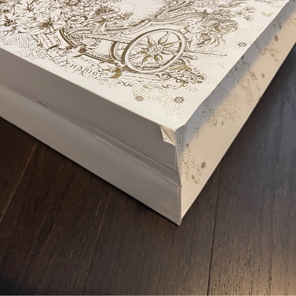 Dior shopping box box holiday gift box limited white gold with tissue and ribbon - Picture 11 of 11